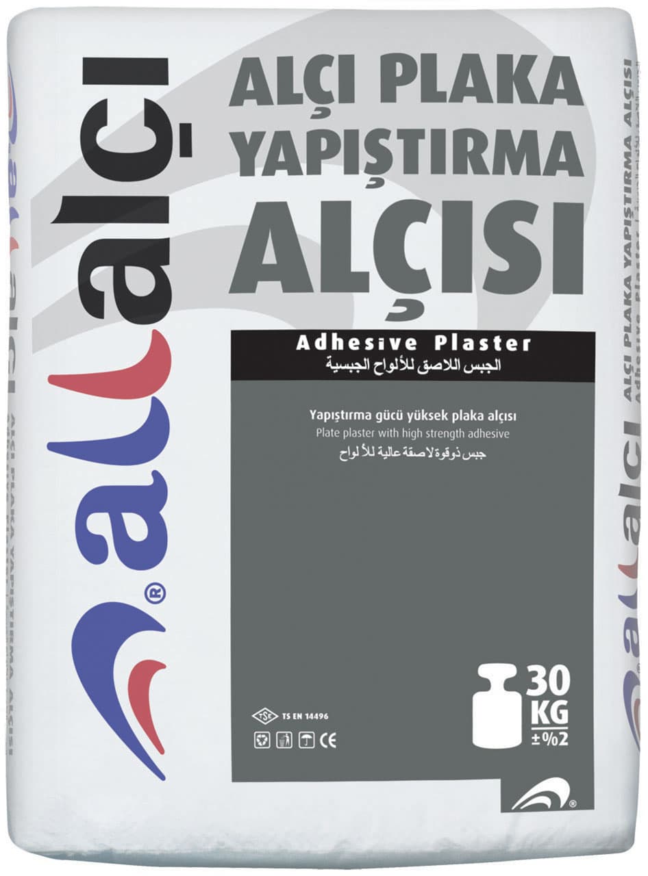 ALÇI PLAKA YAPIŞTIRMA ALÇISI — All Alçı