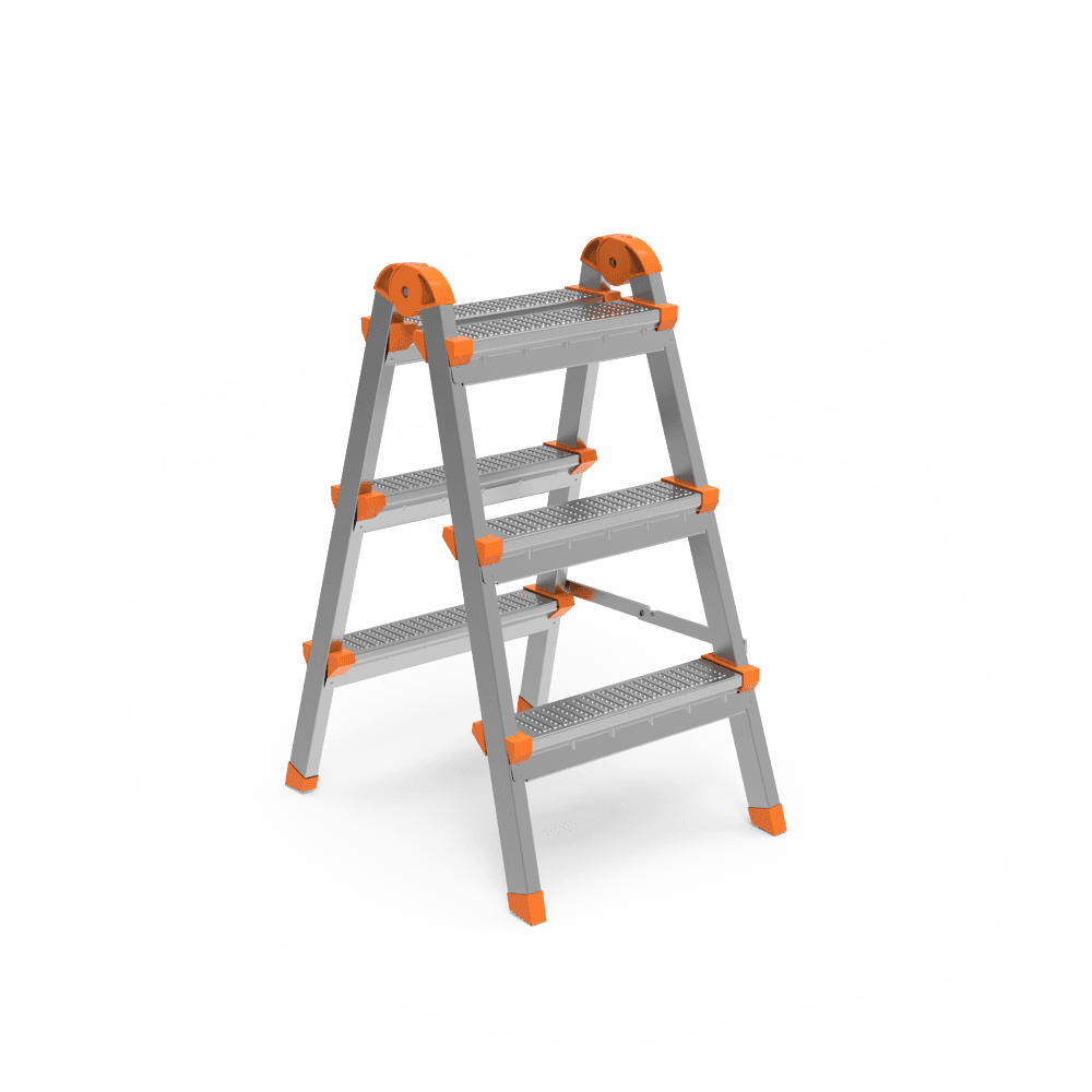 ÇİFT ÇIKIŞLI METAL MERDİVEN — Made